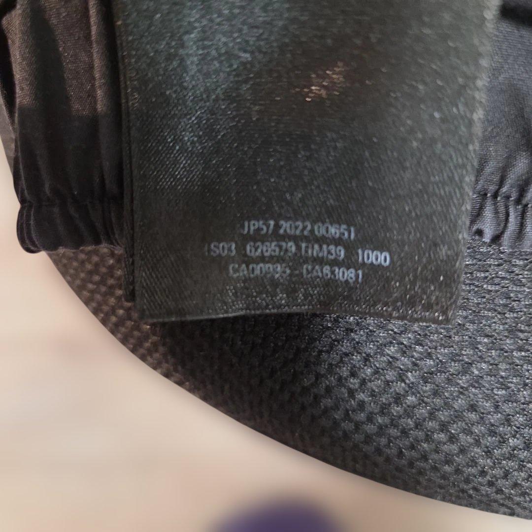 タグ有り【BALENCIAGA】サイドラインショートパンツ　ブラック　サイズ46