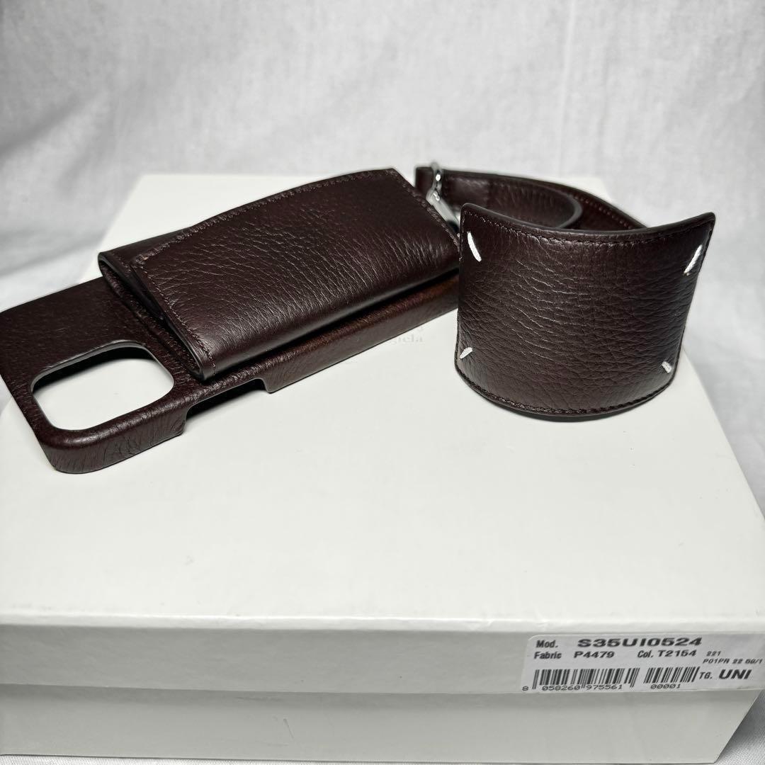 【定価6.8万】マルジェラ iPhone 12/12Pro ケース レザー