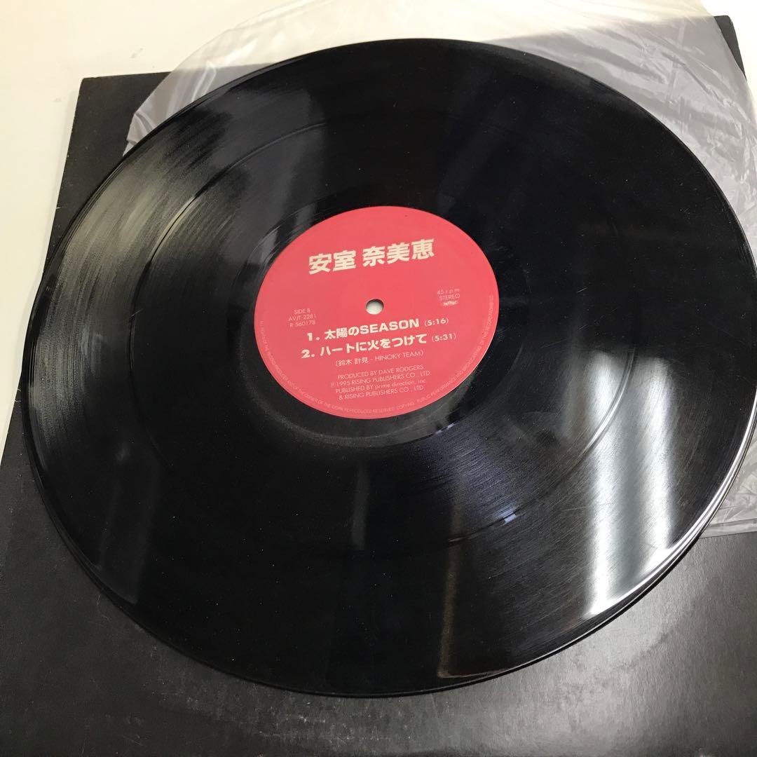 安室奈美恵 太陽のSEASON 45rpm レコード