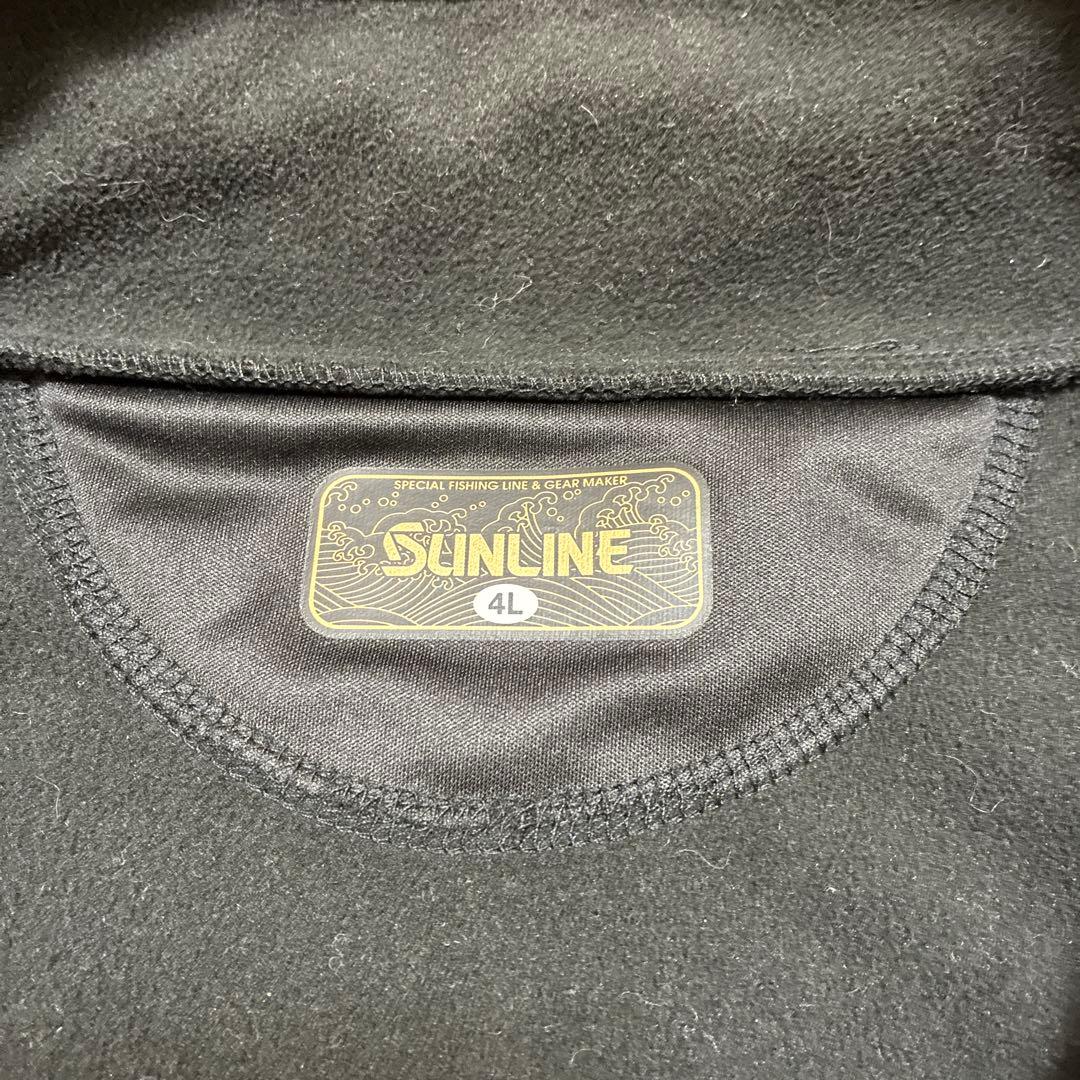 サンライン　SUW-04502 防風フリーススーツ がまかつ　釣武者