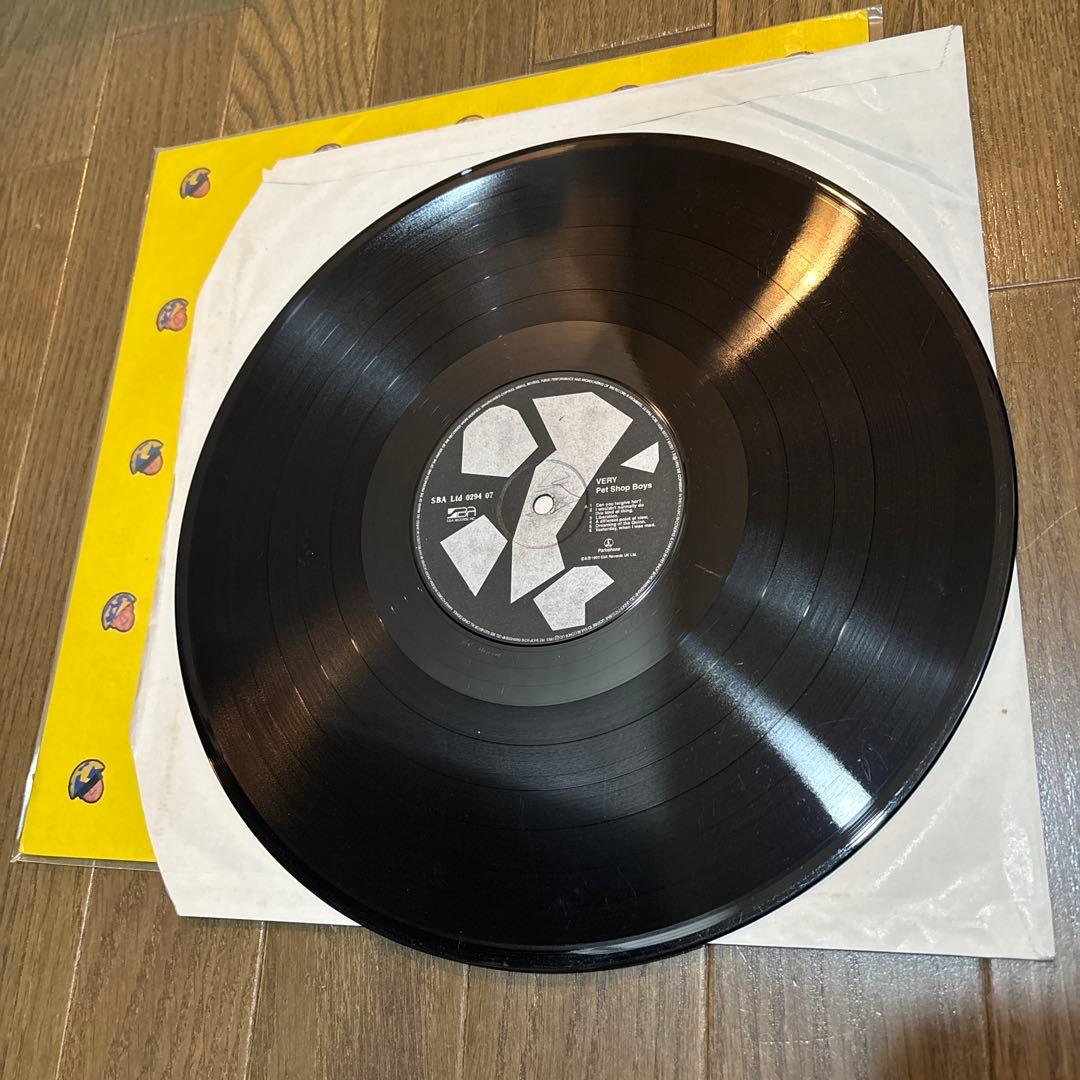 レコード　ペットショップボーイズ　ヴェリー