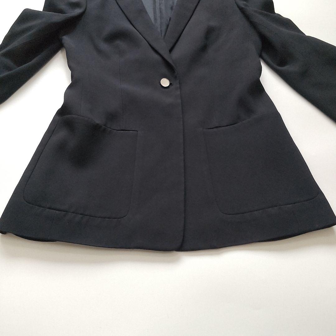 美品 ザロウ シングル テーラードジャケット シルバー 1B 6