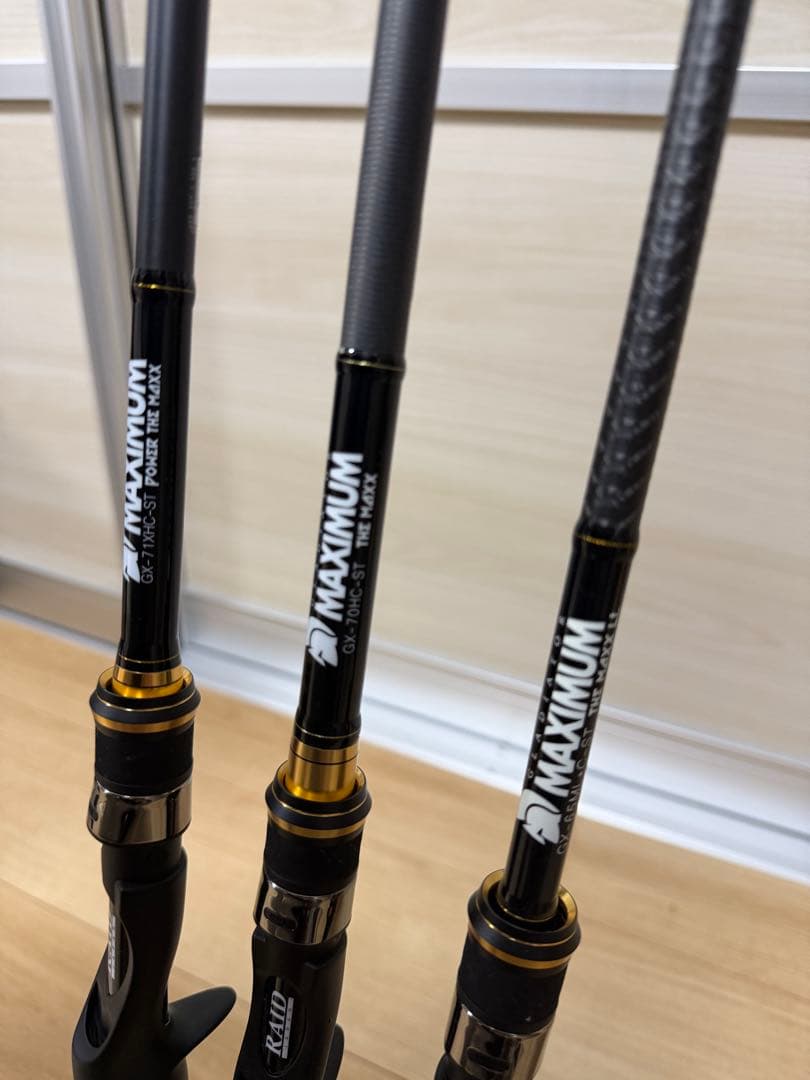 [超美品]レイドジャパン　グラディエーターマキシマム　ザマックスシリーズ3品種