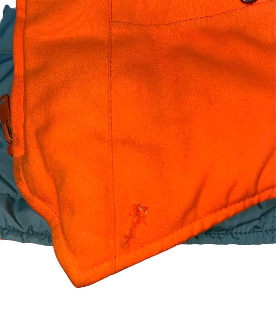 80年代 黒タグEddie Bauer リバーシブルダウンベスト