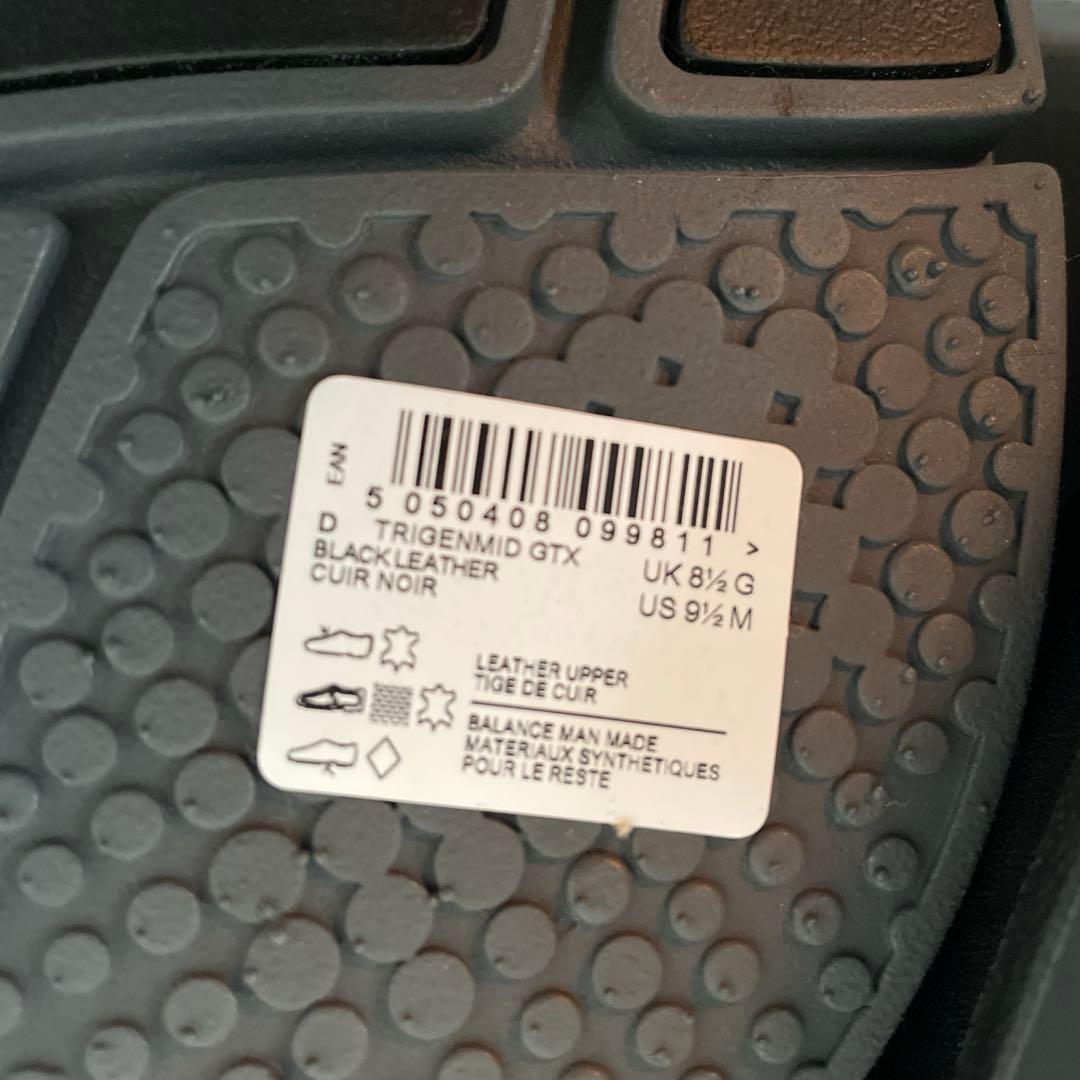 GORE-TEX 黒 レースアップブーツ　クラークス