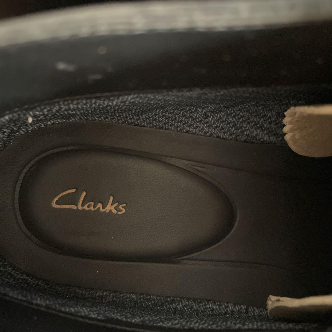 GORE-TEX 黒 レースアップブーツ　クラークス