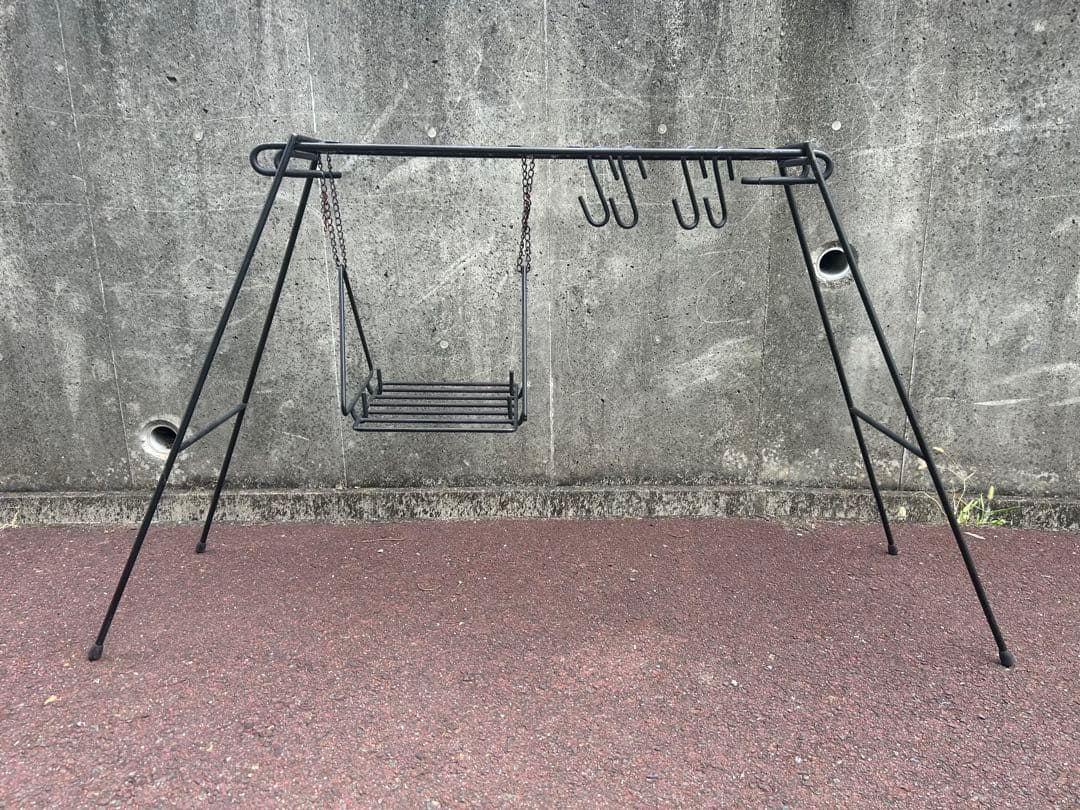 アイアンクラフト イタダキ 中古 焚き火ハンガー ロストル　焚火　ITADAKI