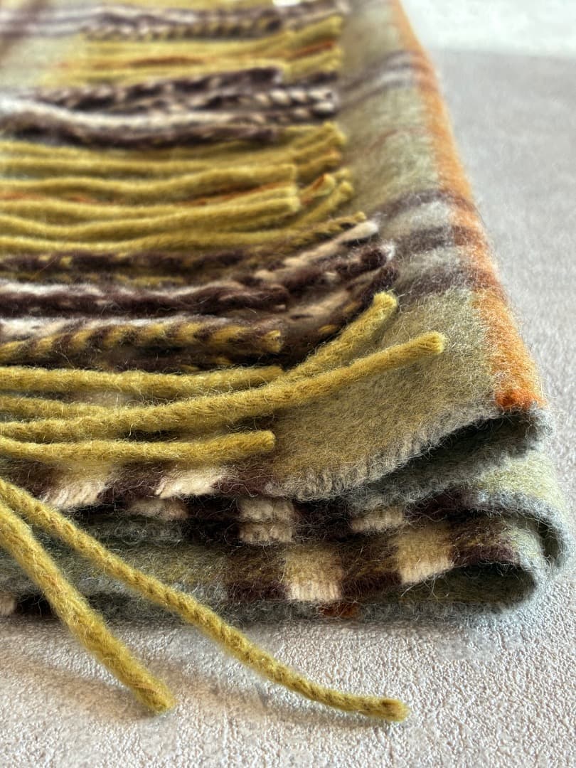 Burberrys バーバリー チェック柄マフラー カシミヤ100%