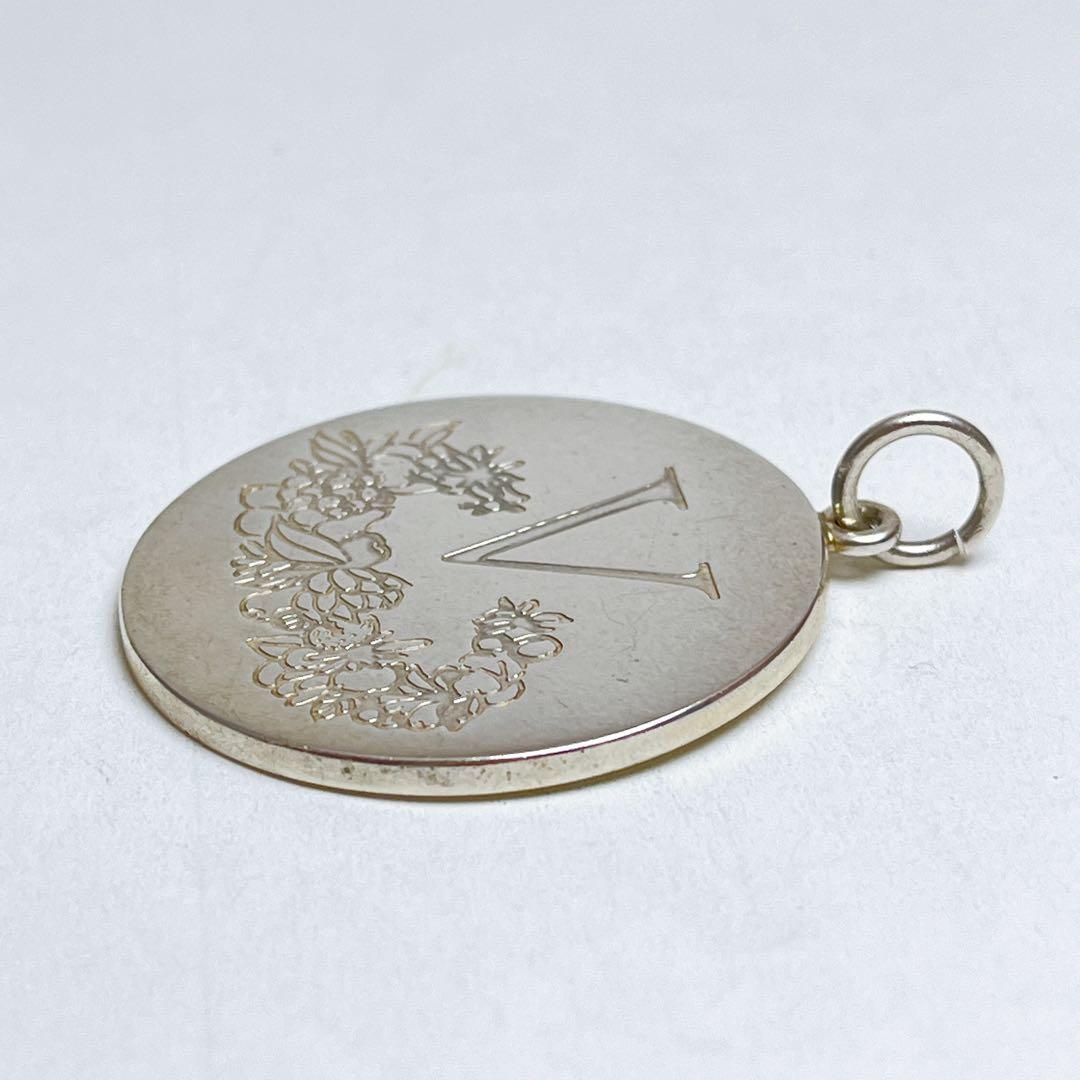 ティファニー　ヴィンテージ　サークル　ペンダント　ラージ　925 Vロゴ