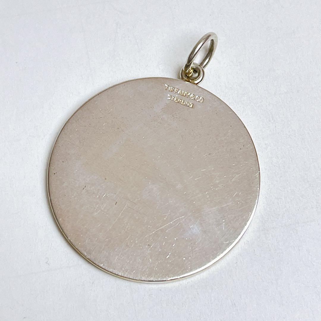 ティファニー　ヴィンテージ　サークル　ペンダント　ラージ　925 Vロゴ