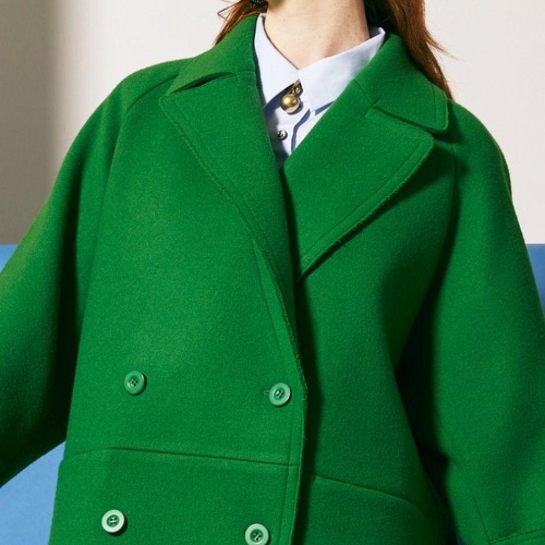 メゾンスペシャル スーパー140 メルトンオーバーコート コート