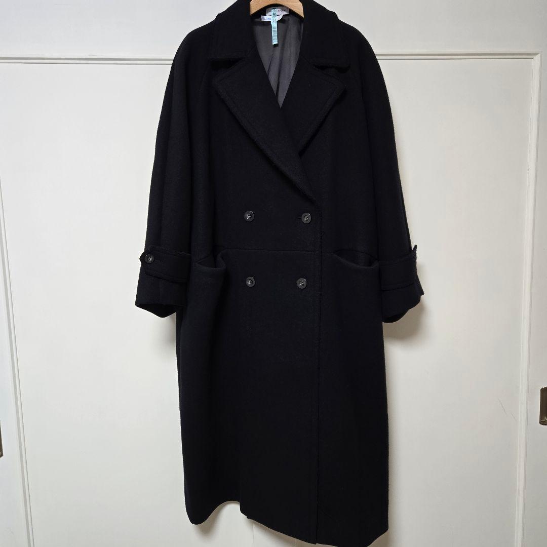 メゾンスペシャル スーパー140 メルトンオーバーコート コート