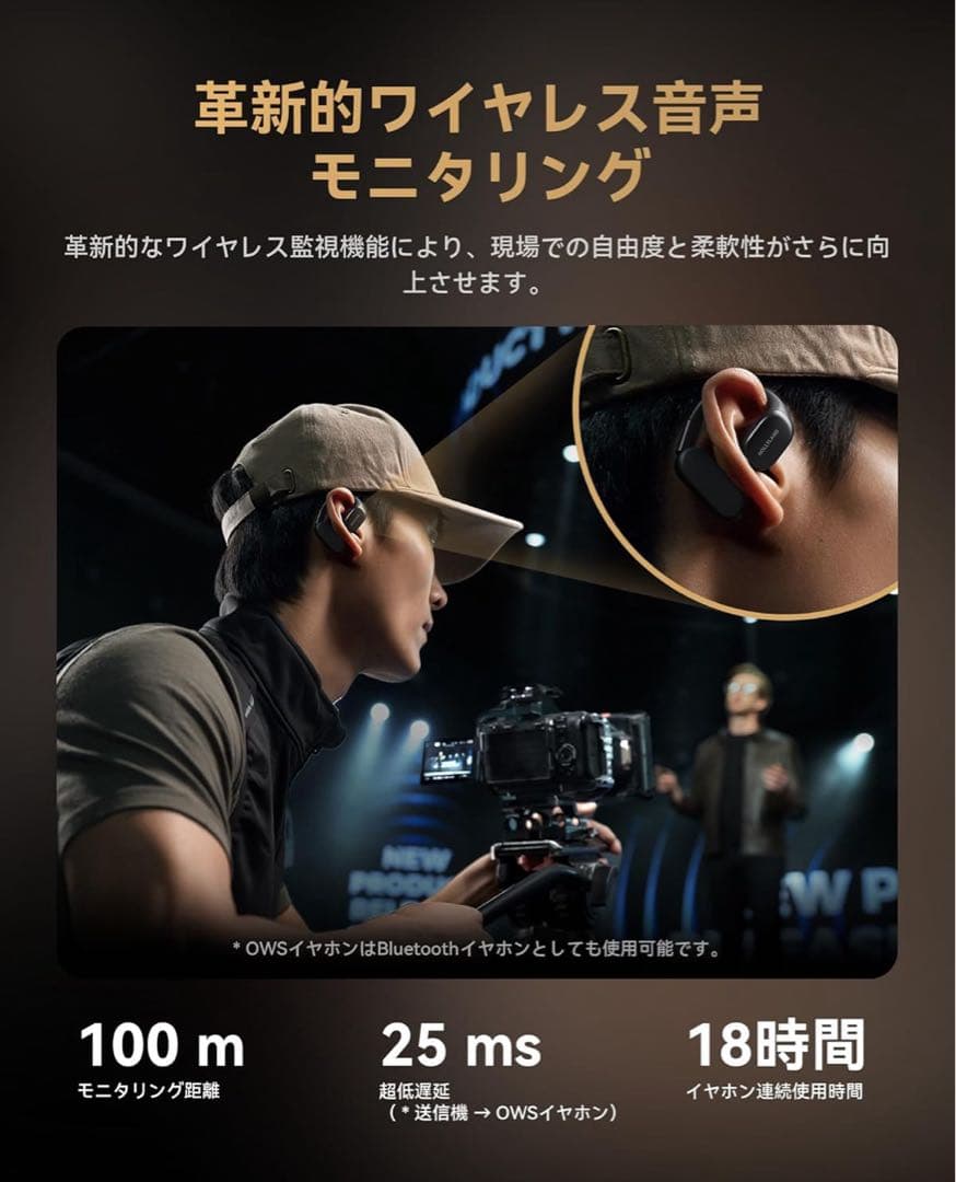 【新品 未開封】 HOLLYLAND LARK MAX 2 ワイヤレスマイク