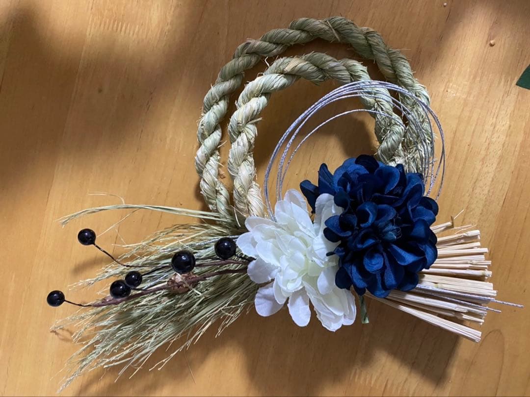 soleil　20個　しめ縄　リース　土台　三綯い