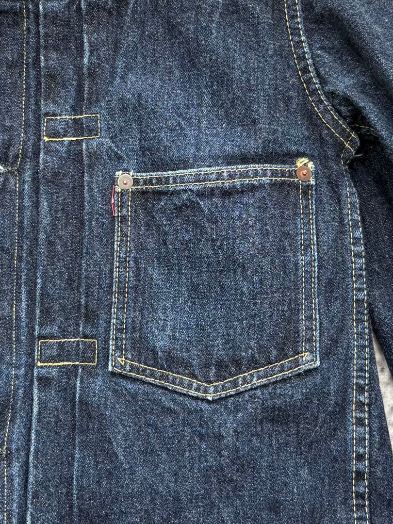 TCBジーンズ S40’s 大戦モデル デニムジャケット 40 Tバック