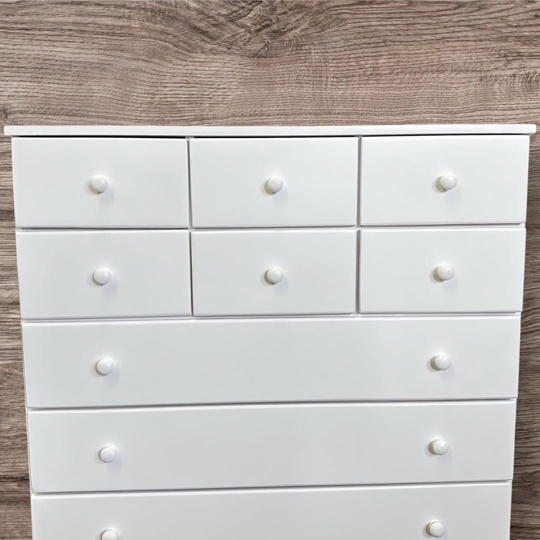 雪(*^^*)白家具 　洋タンス　チェスト　9段11杯