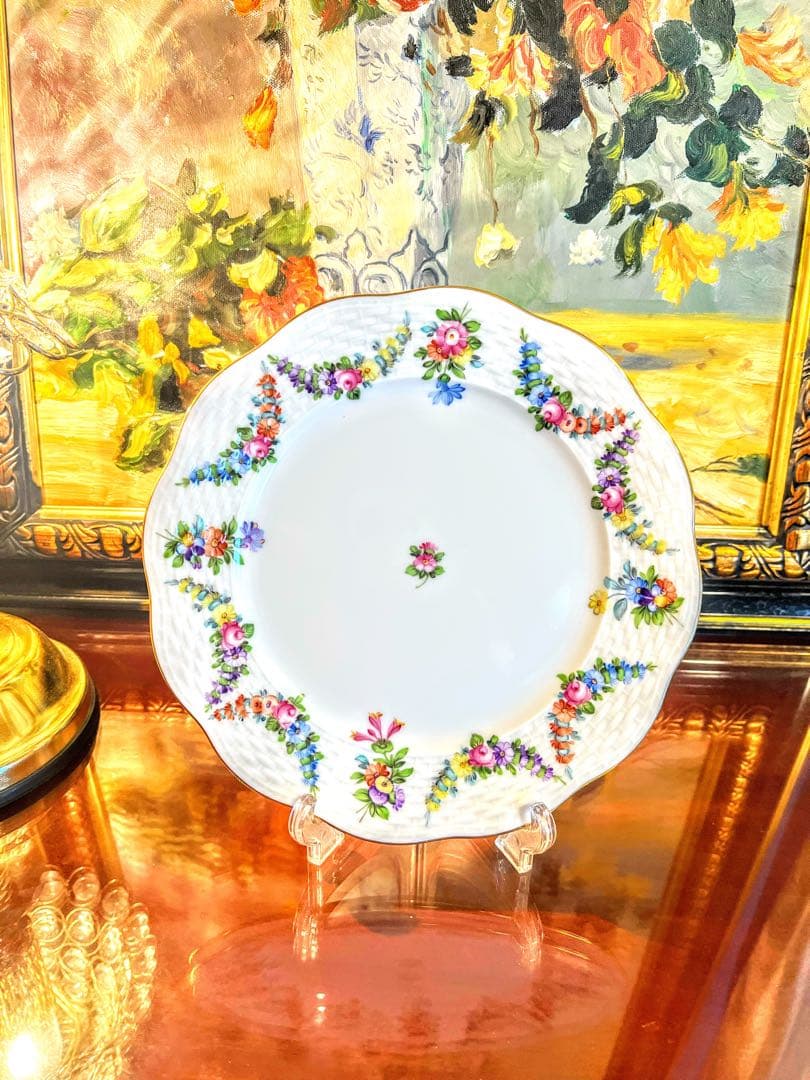 ヘレンド LTBS リヒテンシュタインブーケ プレート 19cm