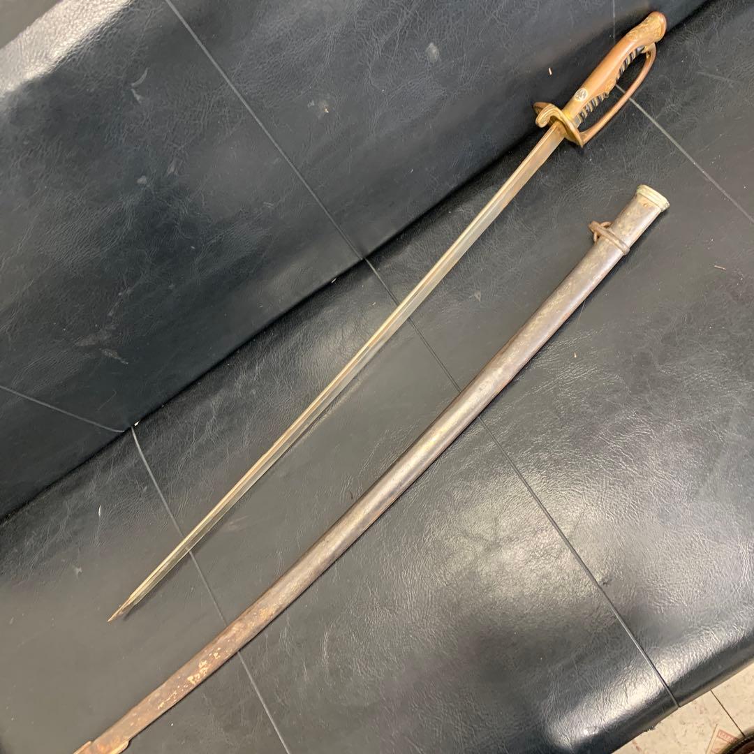 指揮刀　模造刀　軍物　刃長さ約63cm