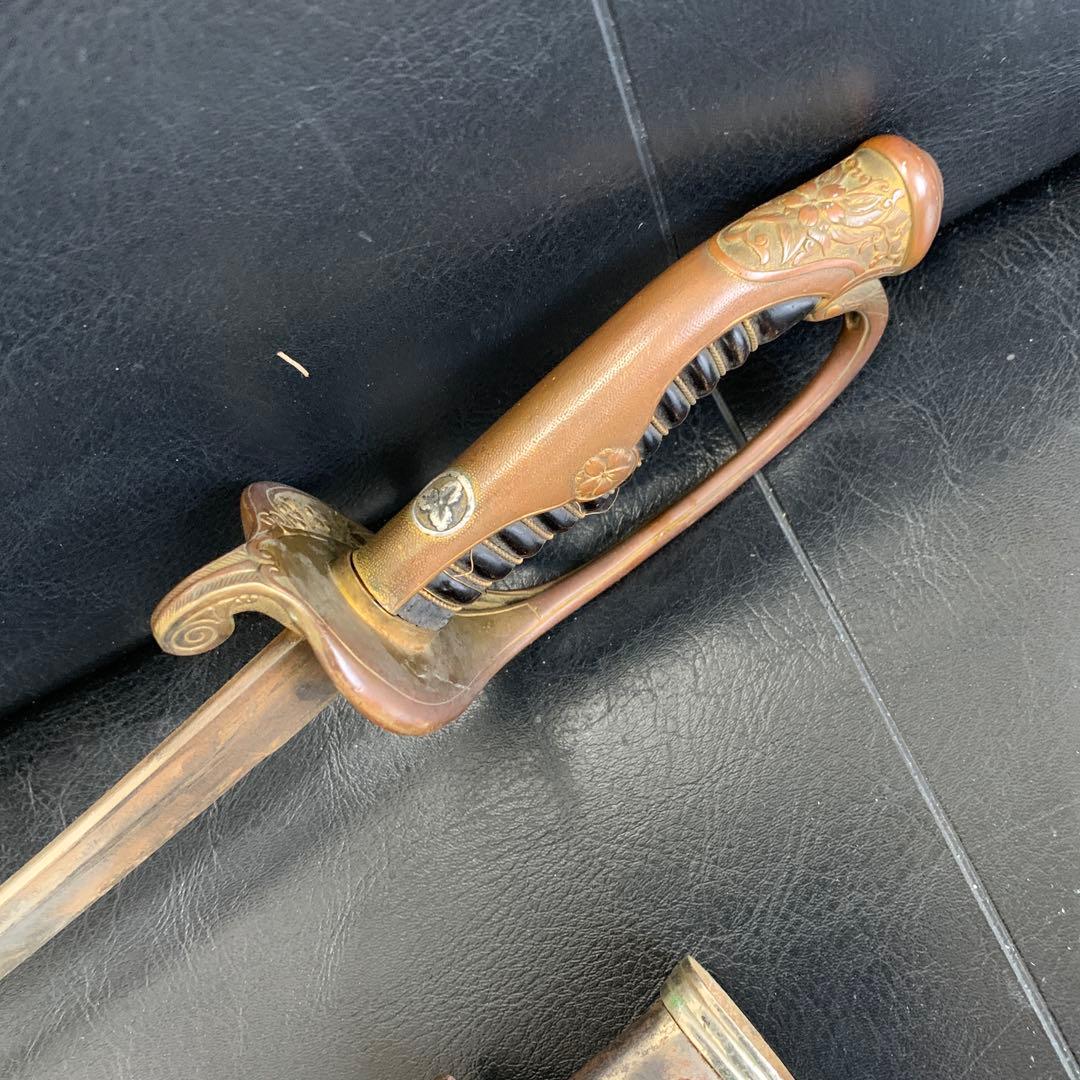 指揮刀　模造刀　軍物　刃長さ約63cm