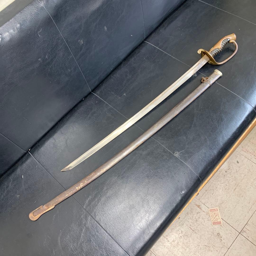 指揮刀　模造刀　軍物　刃長さ約63cm