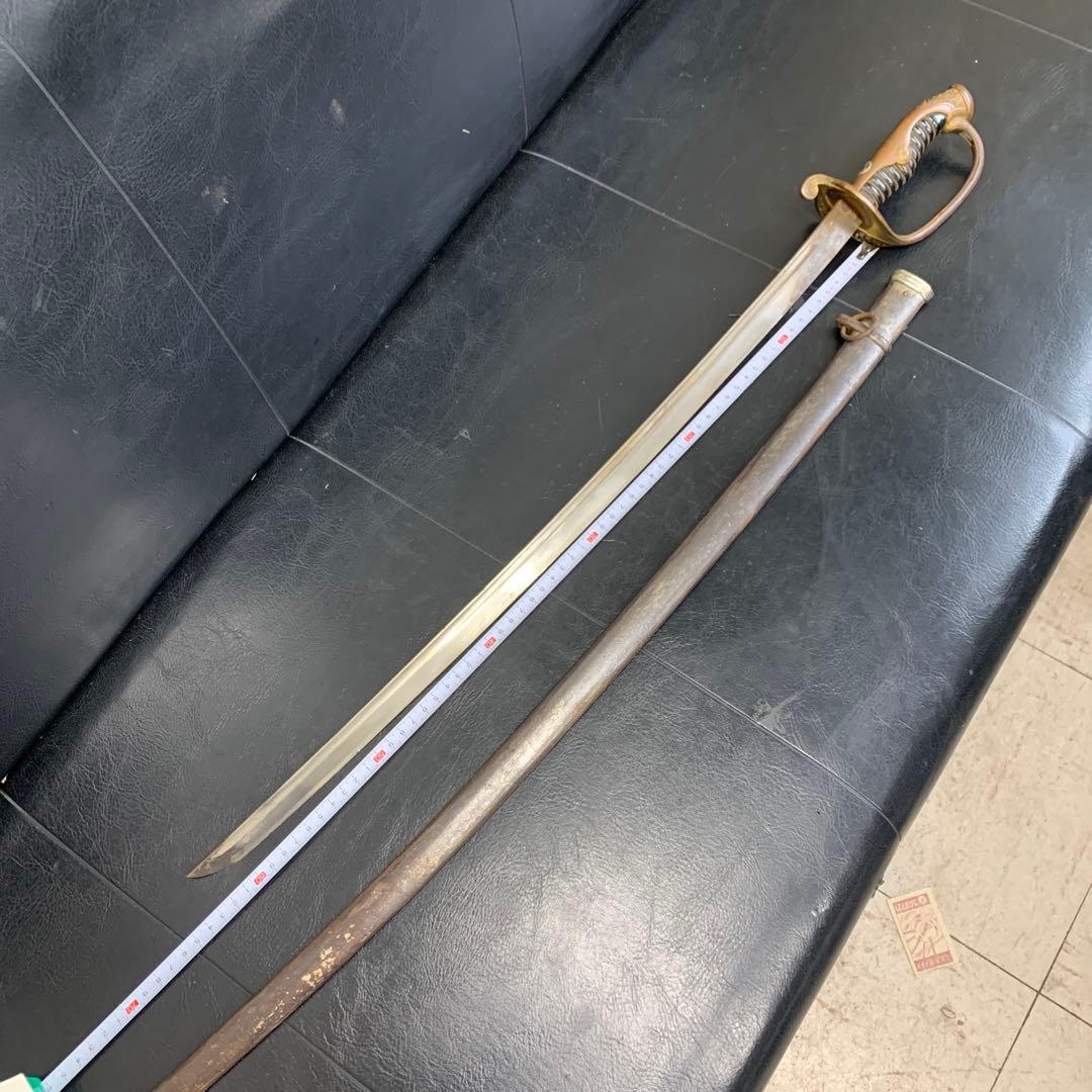 指揮刀　模造刀　軍物　刃長さ約63cm