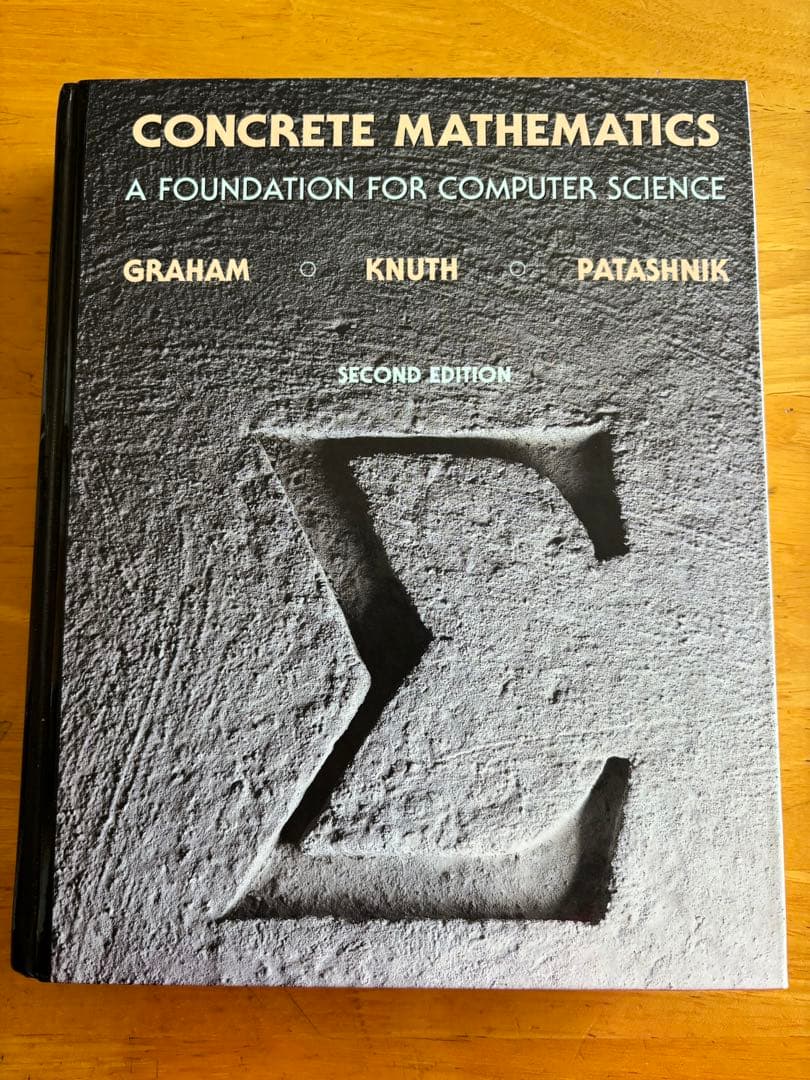 『Concrete Mathematics』英語原著