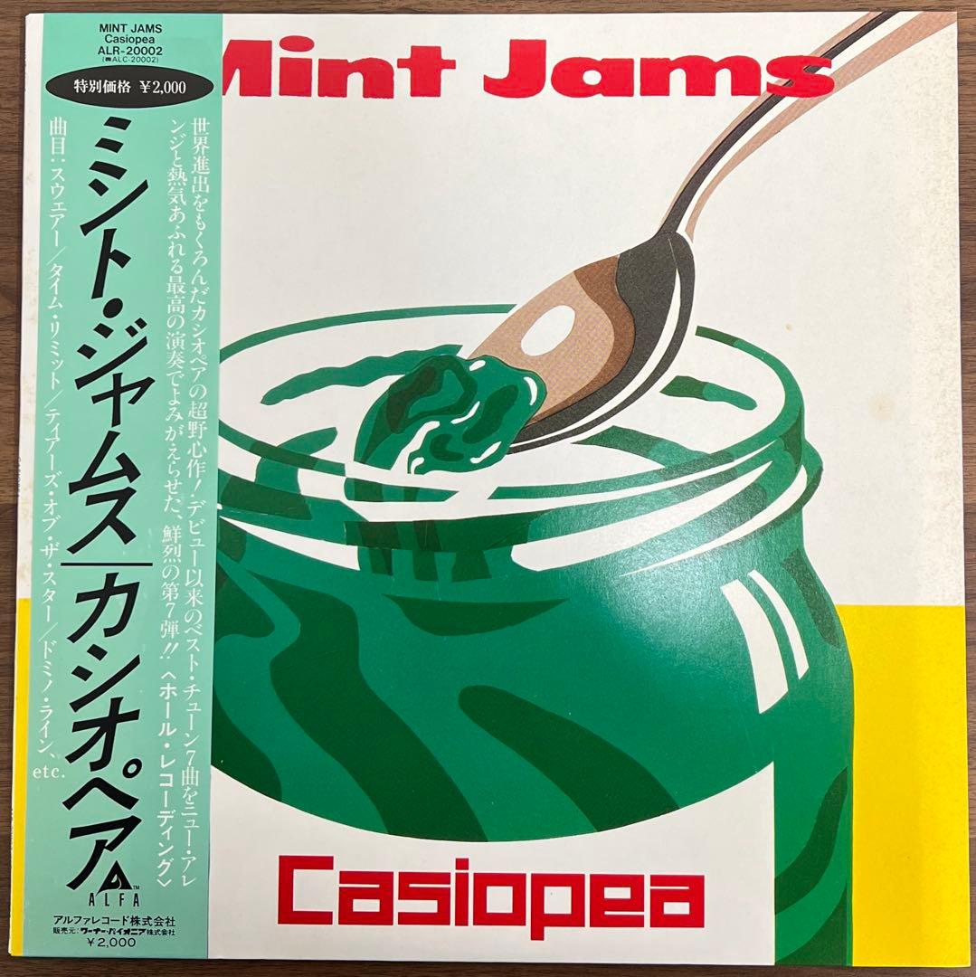 【LP/美盤/帯付】Casiopea / Mint Jams