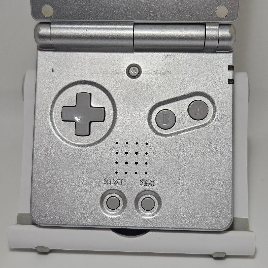 動作品 ゲームボーイアドバンスSP シルバー 本体 AGS-001 画面美品