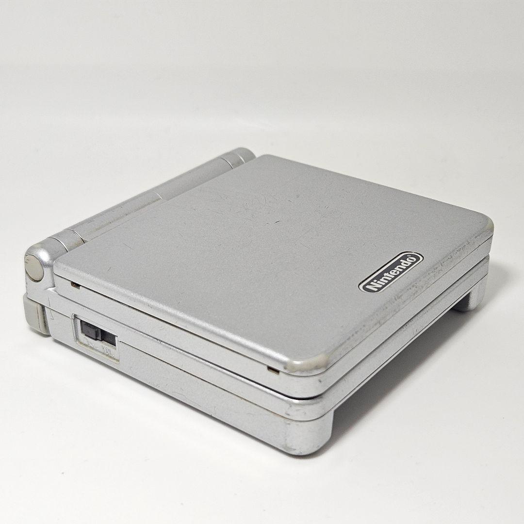 動作品 ゲームボーイアドバンスSP シルバー 本体 AGS-001 画面美品