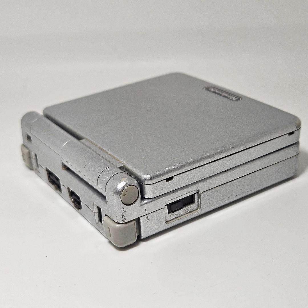 動作品 ゲームボーイアドバンスSP シルバー 本体 AGS-001 画面美品