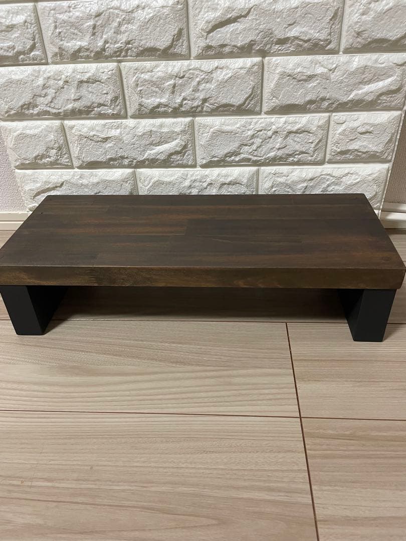 KK824【ハンドメイド】木製 踏み台・飾り台・園芸スタンド・棚