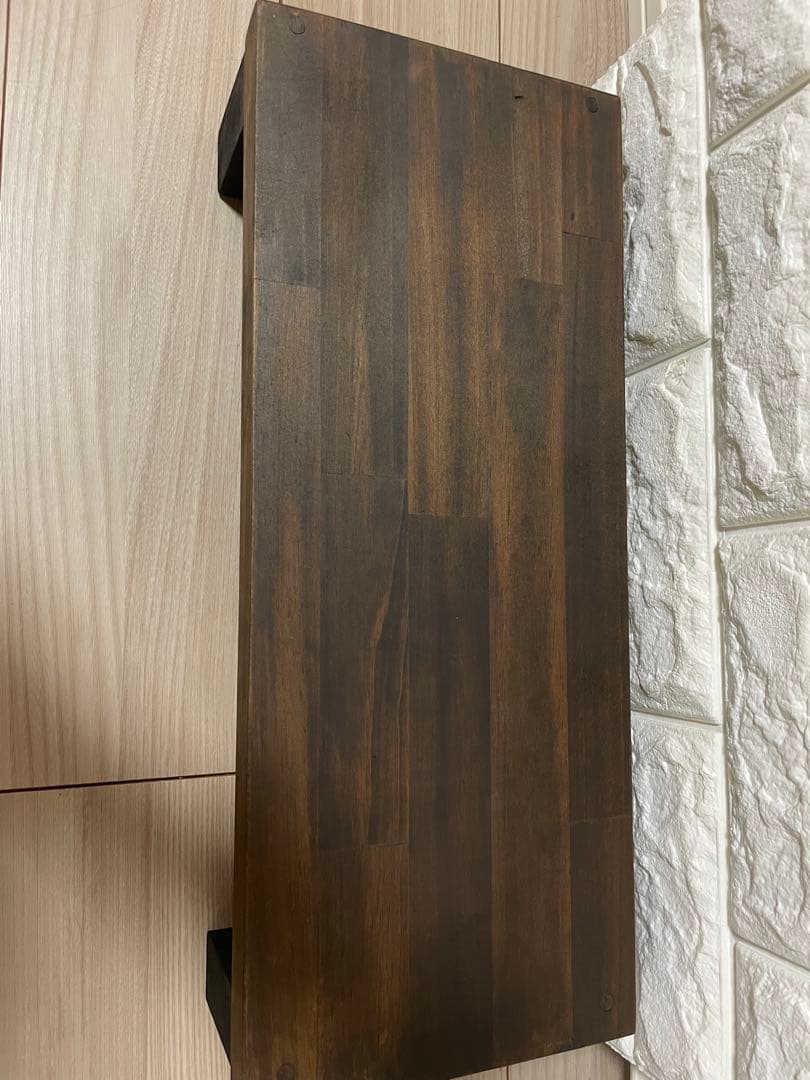 KK824【ハンドメイド】木製 踏み台・飾り台・園芸スタンド・棚