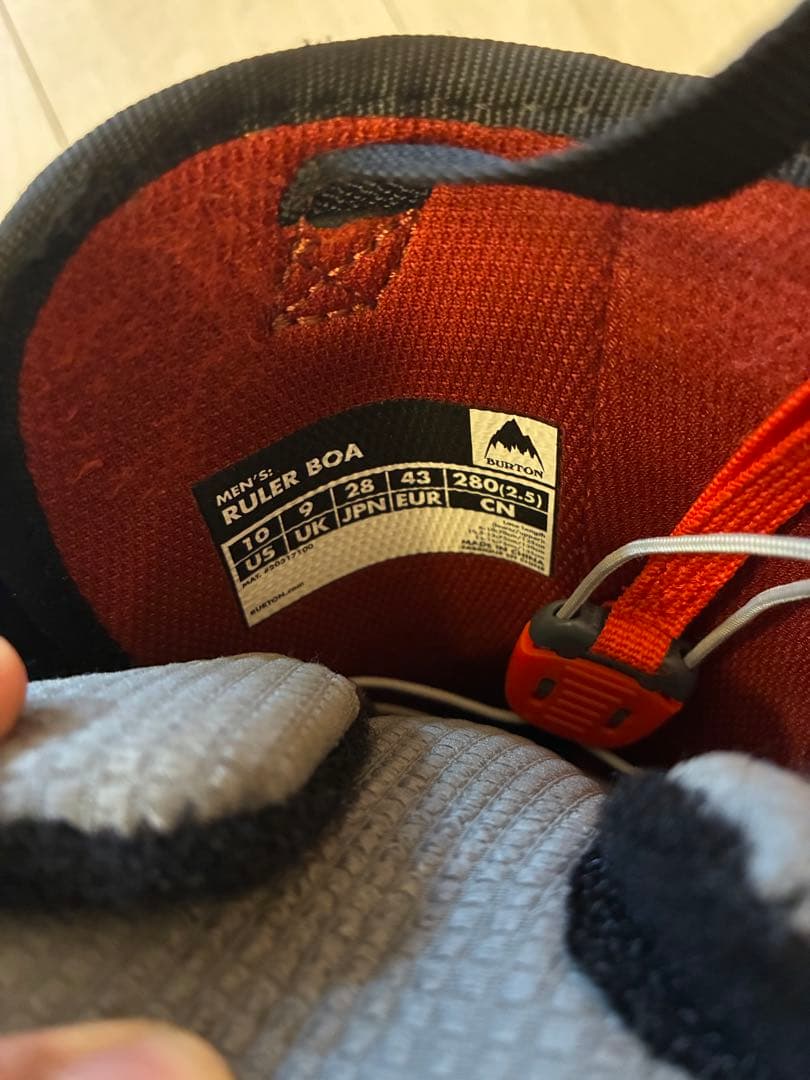 BURTON スノーボード 4点セット 155cm 28cm ケース付