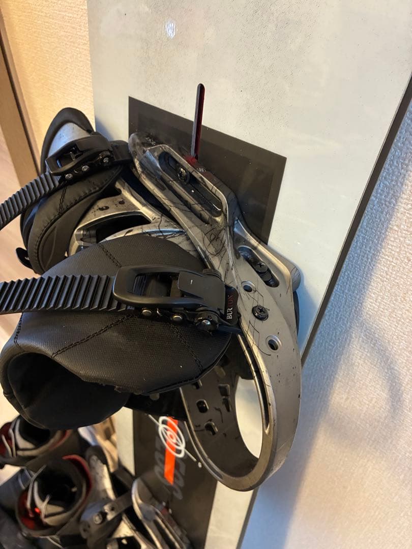 BURTON スノーボード 4点セット 155cm 28cm ケース付