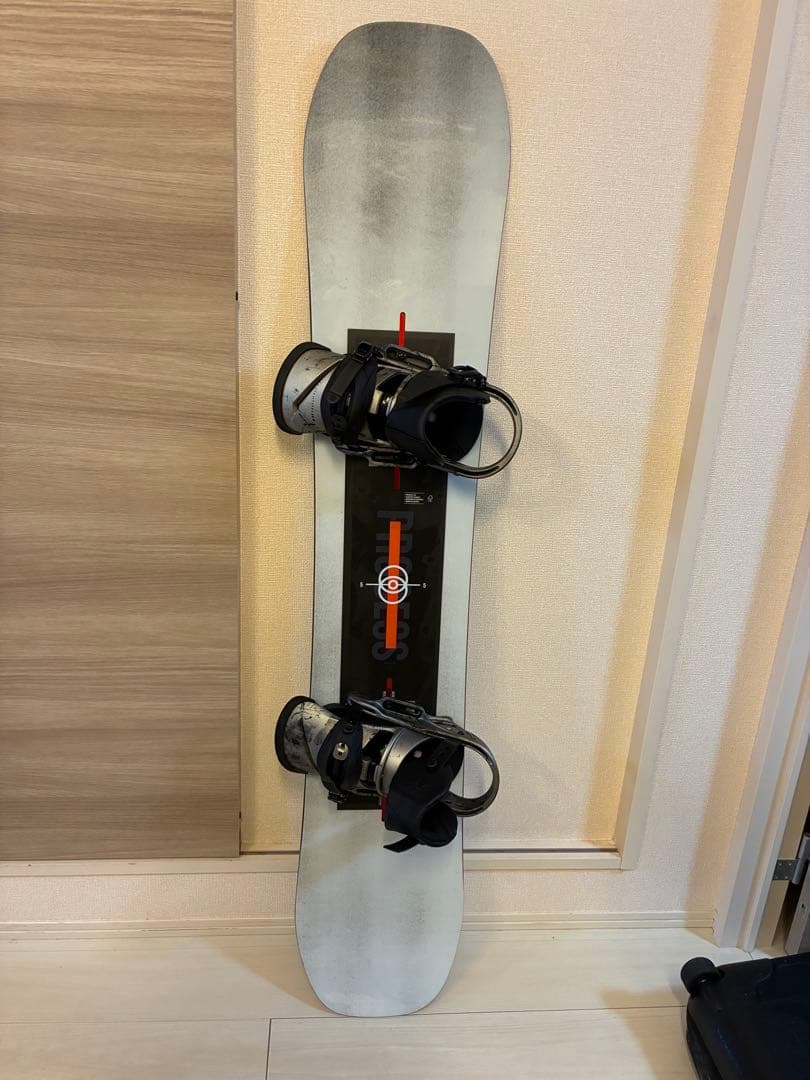 BURTON スノーボード 4点セット 155cm 28cm ケース付