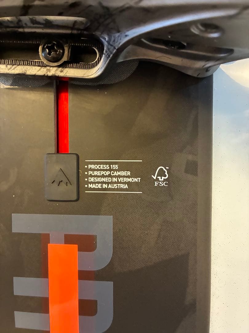 BURTON スノーボード 4点セット 155cm 28cm ケース付