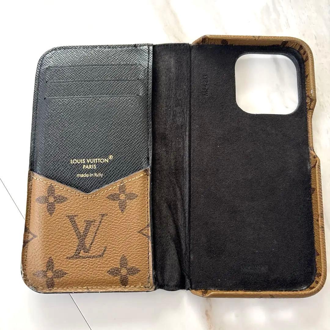 LOUIS VUITTON ルイヴィトン iphone15pro 手帳ケース