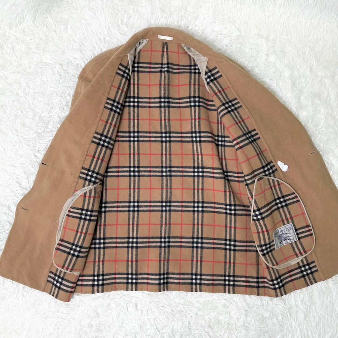 バーバリーズ チェスターコート ノバチェック レディース ビンテージ 11 L