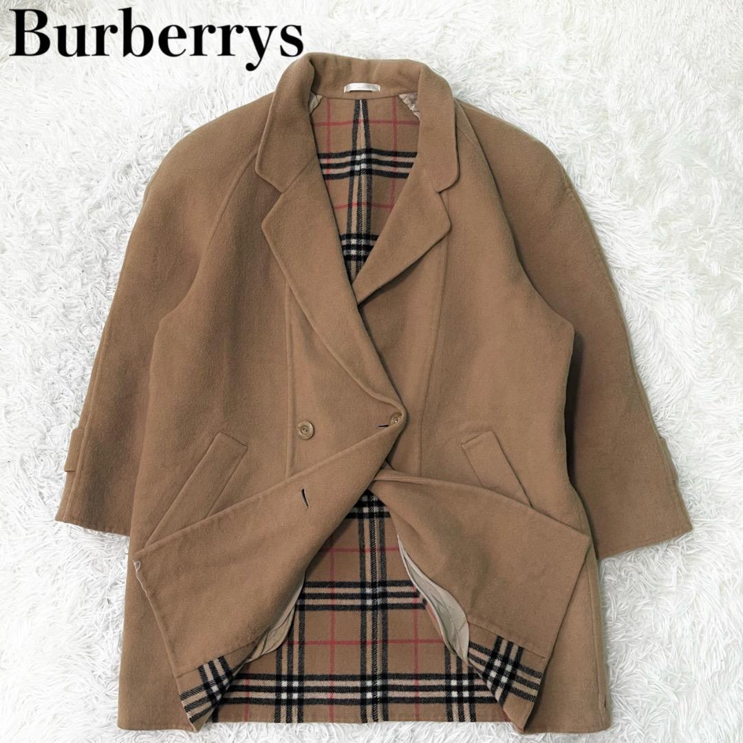 バーバリーズ チェスターコート ノバチェック レディース ビンテージ 11 L