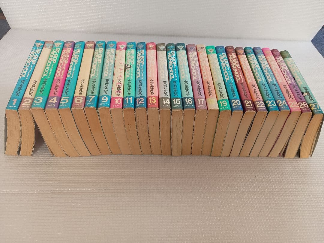 ビーバップハイスクール 1〜27巻セット（8巻欠品）初版多数