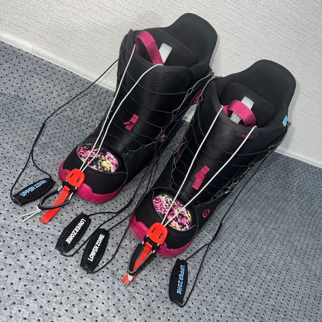 2回使用 23.5cm BURTON MINT AFスノーボード レースブーツ