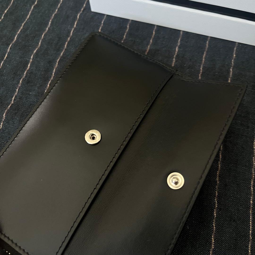 【美品】GIVENCHY ブラック カードホルダー　キーチェーン　財布