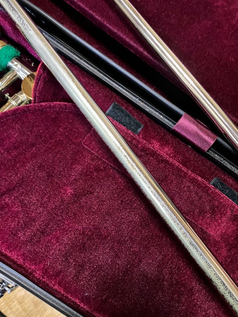 Jマイケル太管トロンボーンTB650L中古　カスタム多数　シャイニーケース付き。