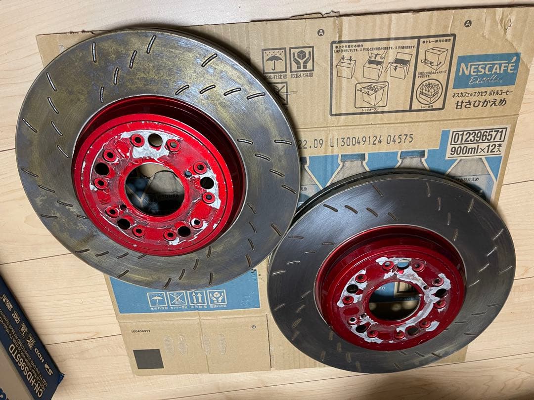 トヨタ純正 10セルシオ後期リアブレーキ キャリパー ローター