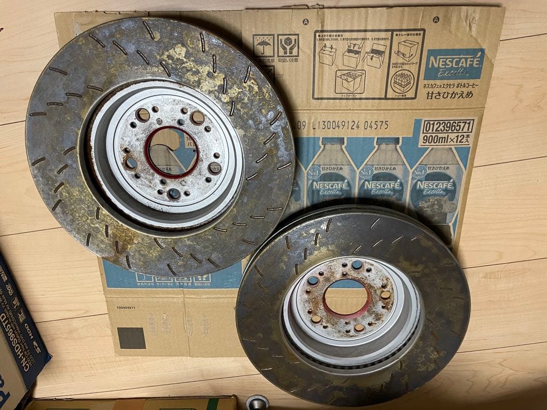 トヨタ純正 10セルシオ後期リアブレーキ キャリパー ローター