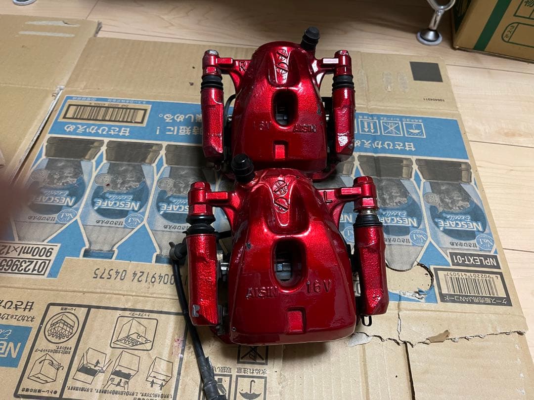 トヨタ純正 10セルシオ後期リアブレーキ キャリパー ローター