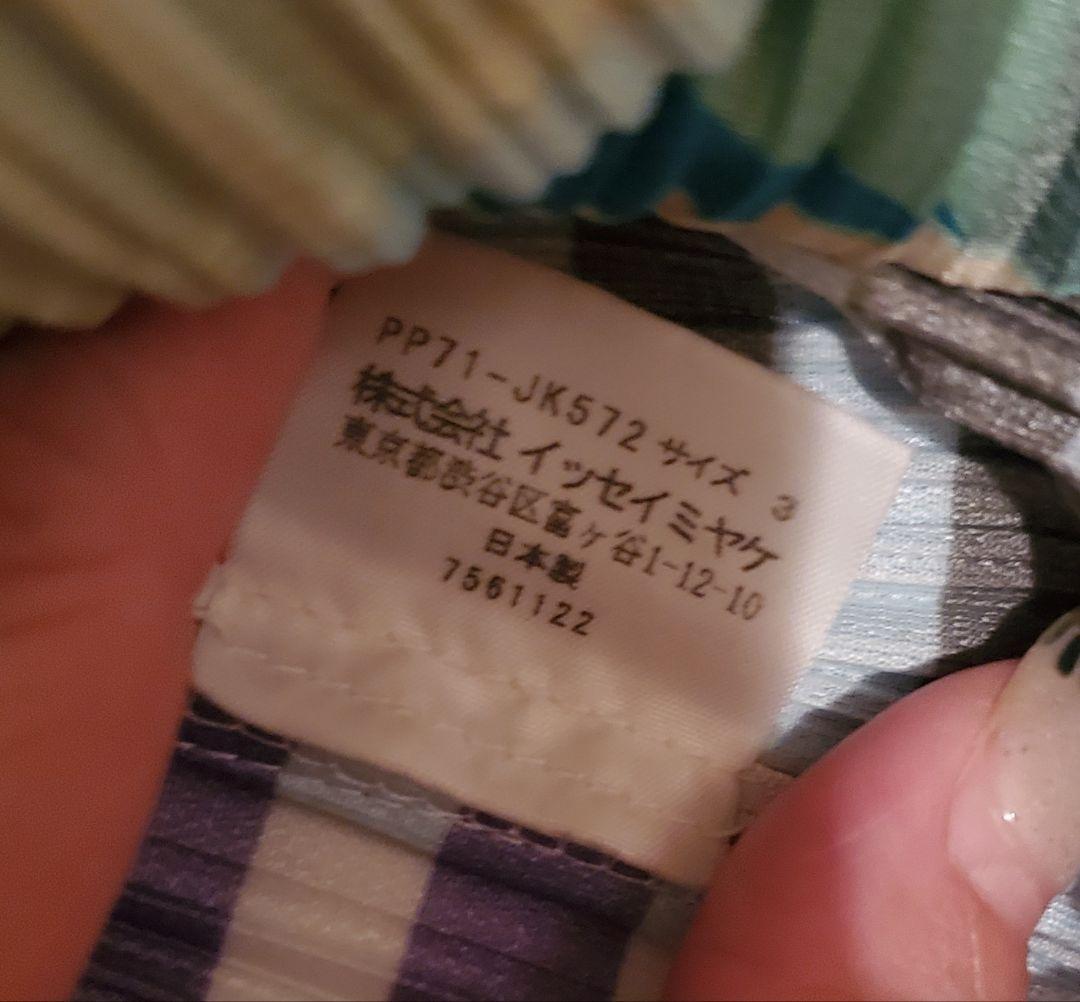 ISSEY MIYAKE　プリーツプリーズ　カットソー　雲