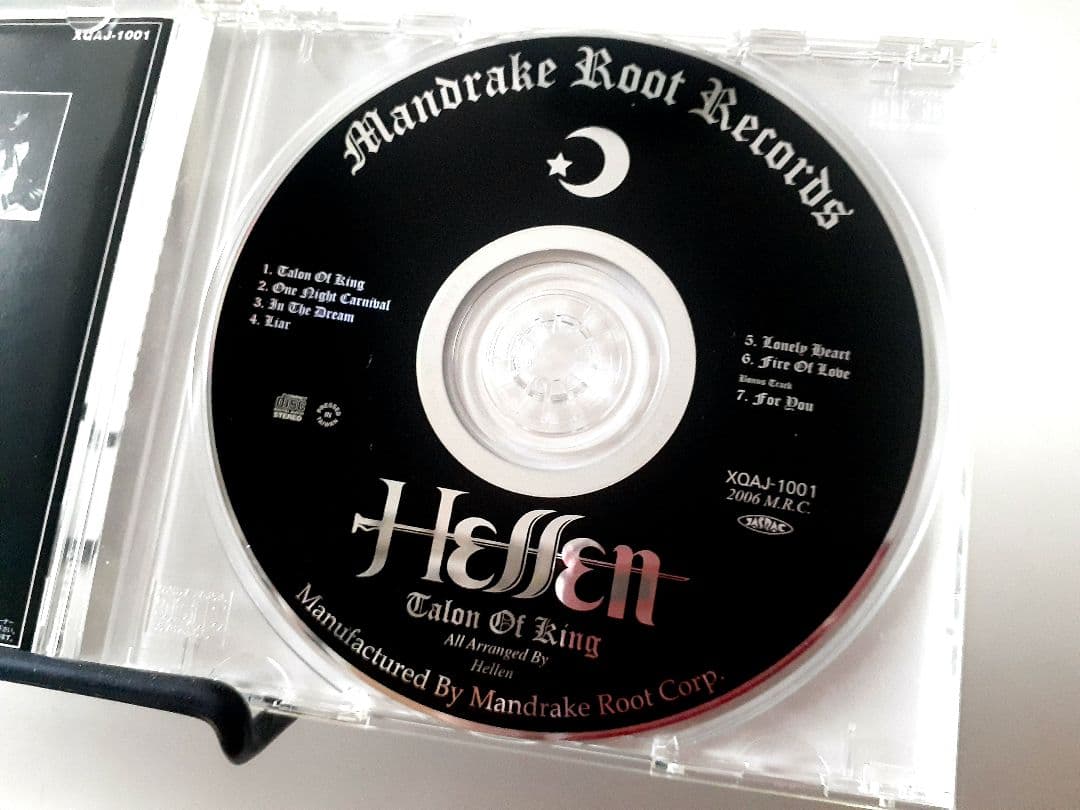 廃盤【未視聴CD】初回発売「HELLEN / ヘレン」Talon Of King