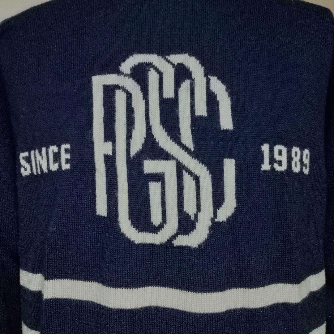 新品　パーリーゲイツ　セーター　日本製毛100%　めっちゃカッコイイロゴセーター