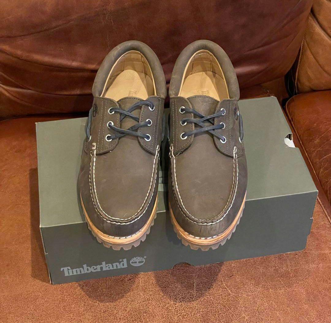 靴 Timberland Authentic Handsewn Boat Shoe